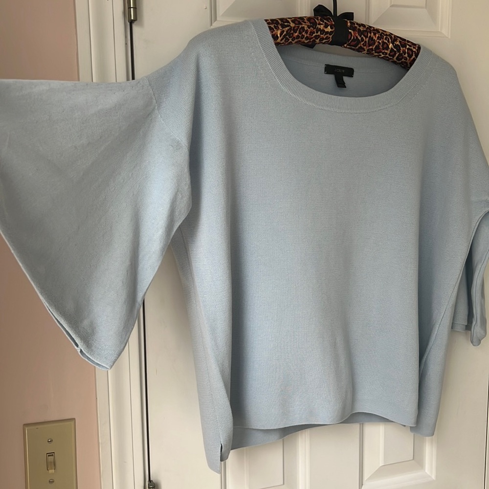 J. Crew bell sleeve sweater
